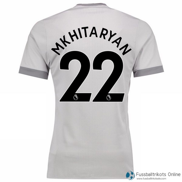 Manchester United Trikot Ausweich Mkhitaryan 2017-18 Fussballtrikots Günstig
